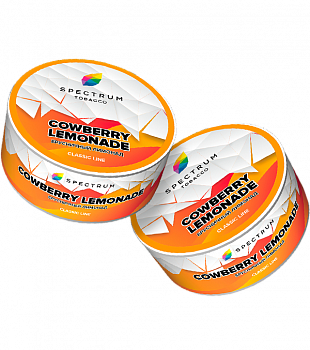 Табак Spectrum, 25гр "COWBERRY LEMOMNADE / Брусничный лимонад"